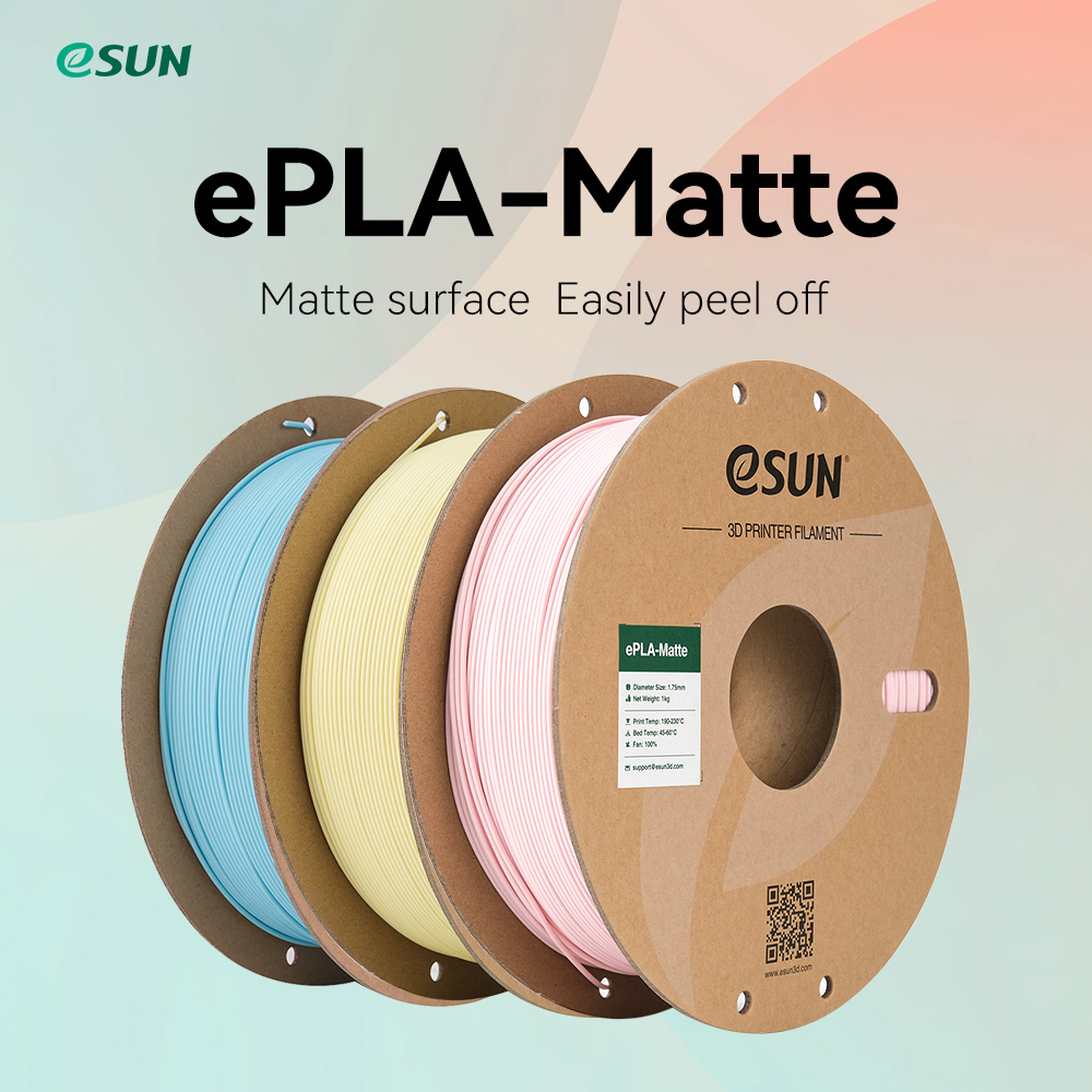 3D Printing Nylon - เส้นใยพิมพ์ 3 มิติ ESUN PLA Matte